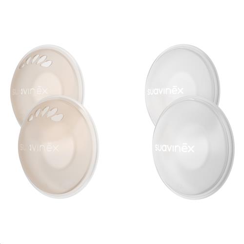 Suavinex - Breastfeeding - breastshells + silicone pads (2 pcs)