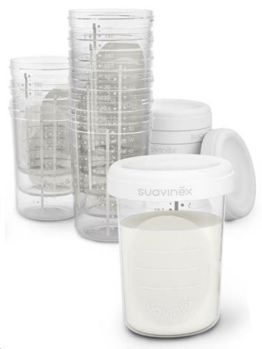 Suavinex - Breastfeeding - storage containers (10pcs)