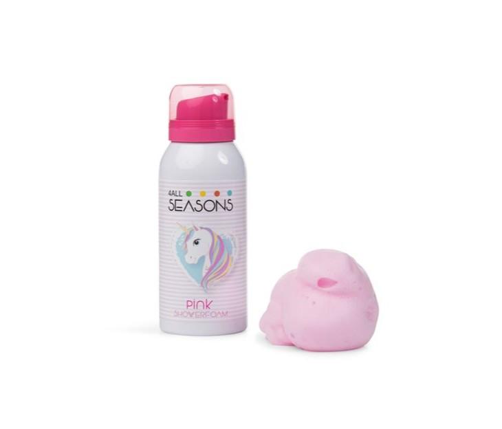 4All Seasons - Shower Foam Pink Unicorn 100ml