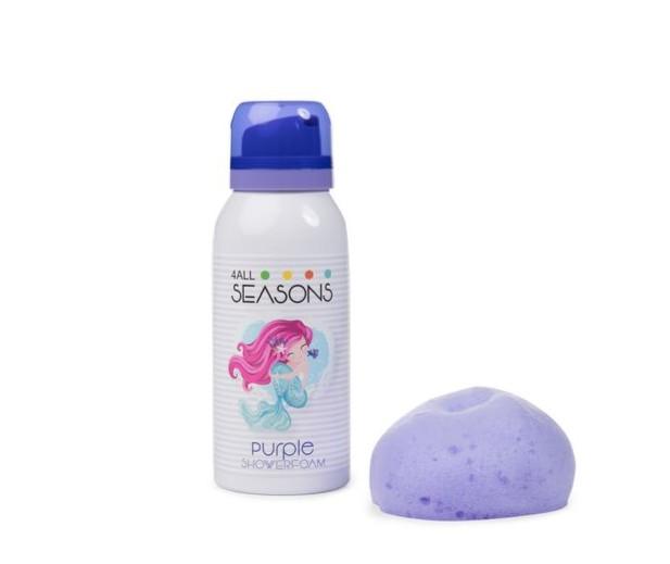 4All Seasons - Shower Foam Purple Mermaid 100ml