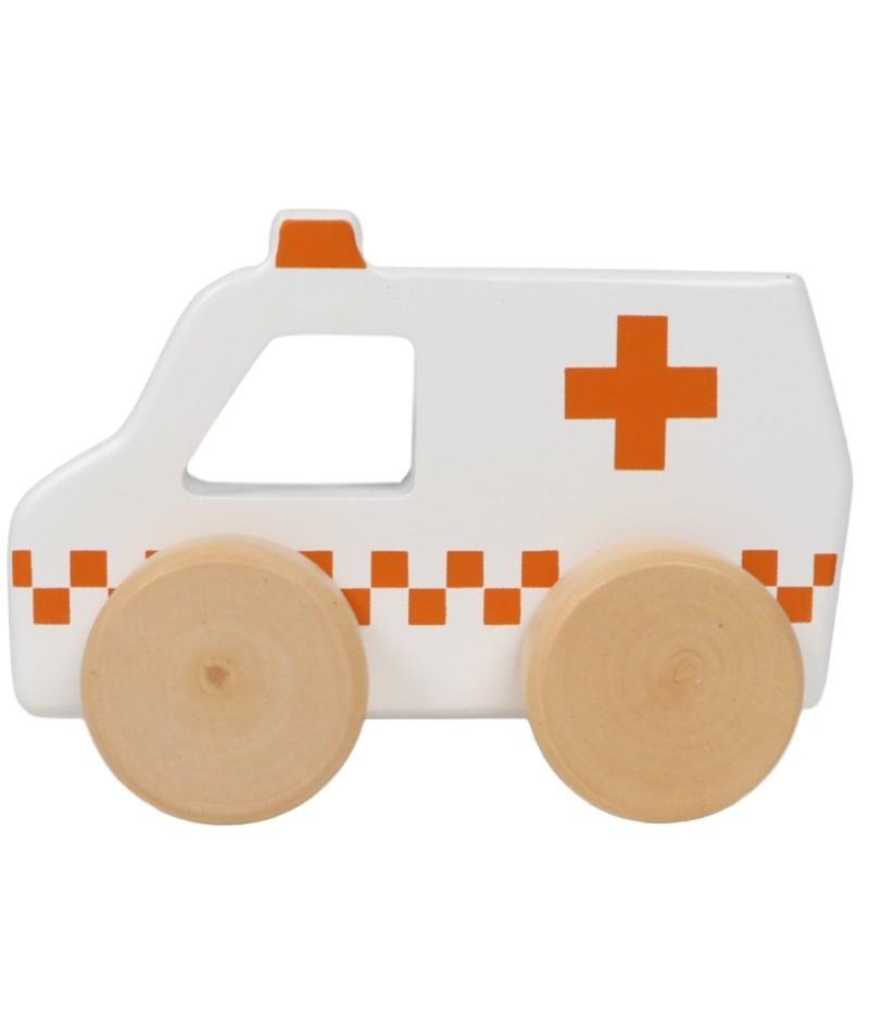 Tryco - Wooden Ambulance Toy
