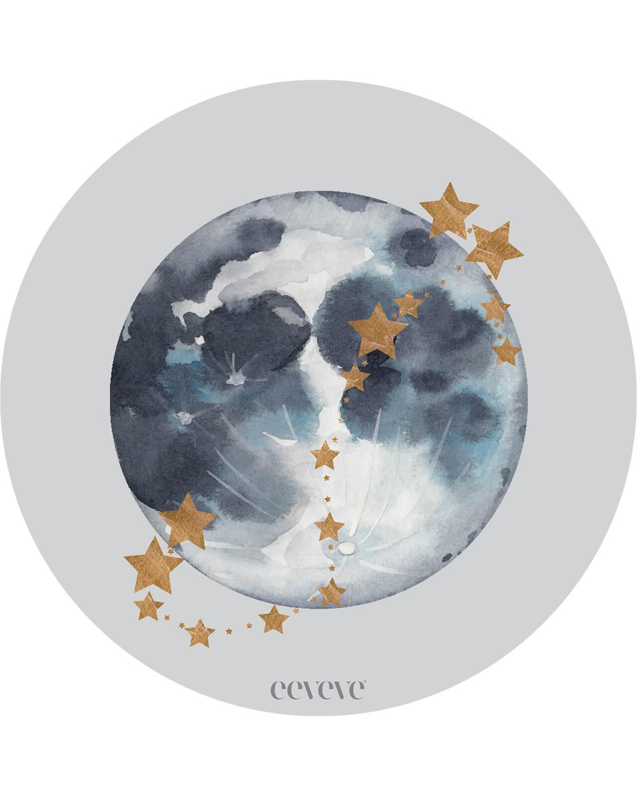 Eeveve - 12x Onderleggers Lunar Eclipse - Light gray