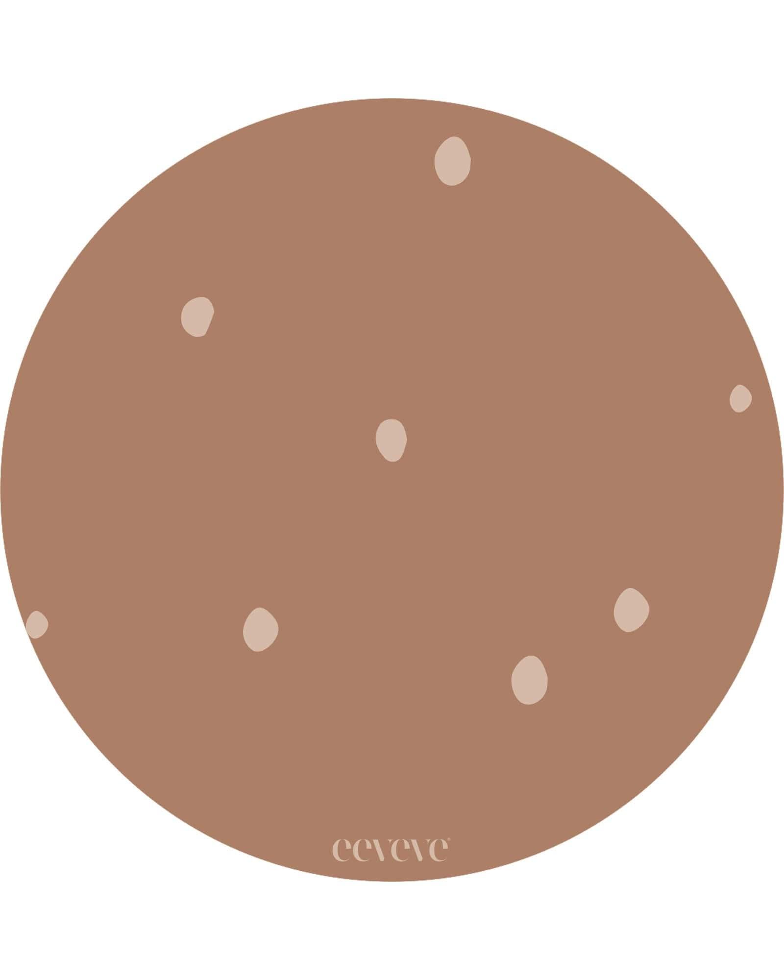 Eeveve - 12x Onderleggers Dots - Cinnamon