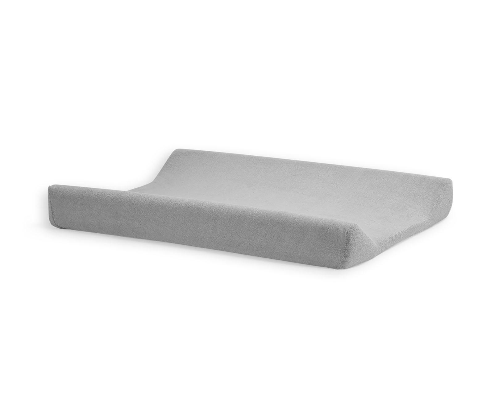 Jollein - Aankleedkussenhoes badstof 50x70cm soft grey