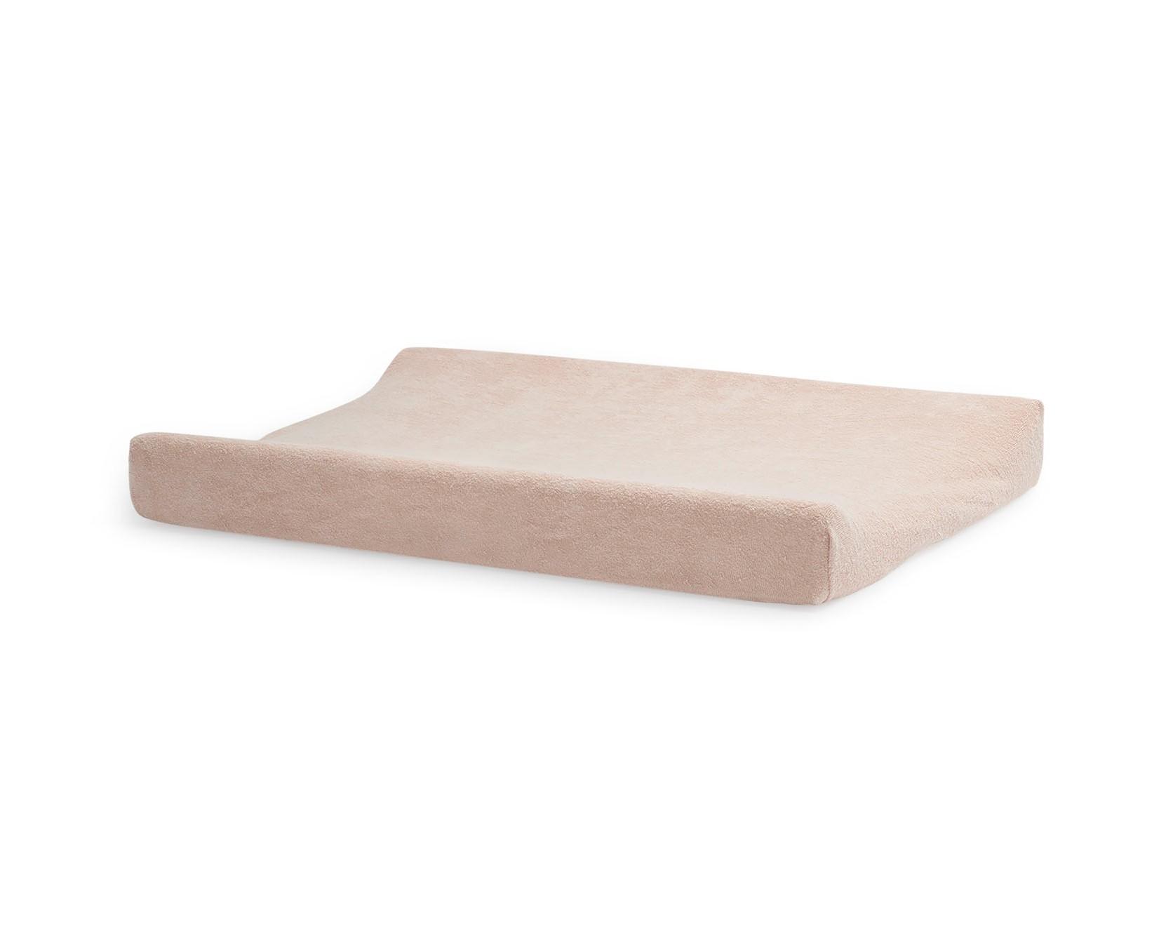 Jollein - Aankleedkussenhoes badstof 50x70cm pale pink