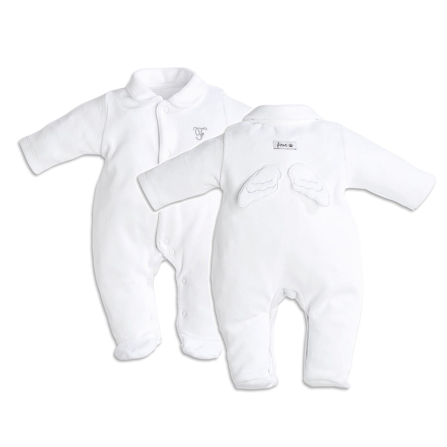First - Babypakje angel essentials white - 0M