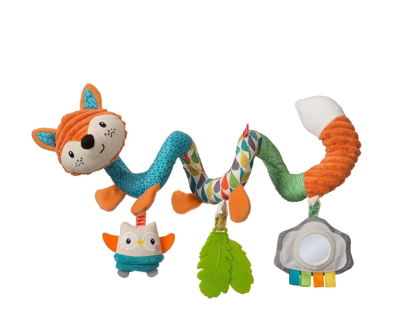 Infantino - Soft - Spiral Activity Toy Fox