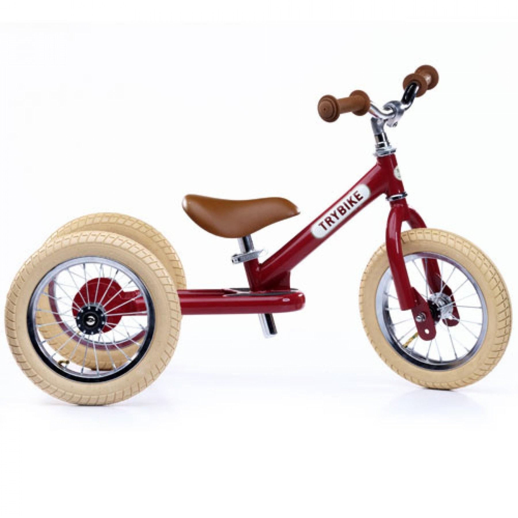 Trybike - Trybike steel 2-in-1 - Driewieler Vintage red