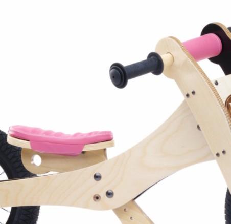 Trybike - Trybike Wood - Zadelhoes & kinbeschermer pink