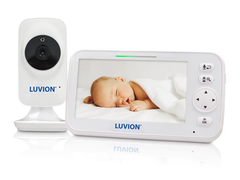Luvion - Babyfoon met camera icon deluxe wit