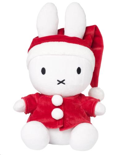 Nijntje - Miffy Santa Sitting - 33 cm
